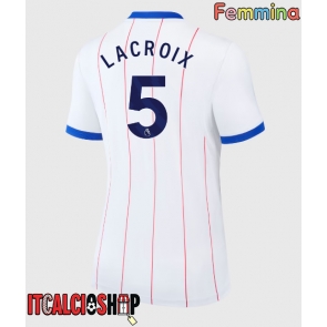 Chelsea Maxence Lacroix #5 Terza Maglia Femmina 2026-27 Manica Corta